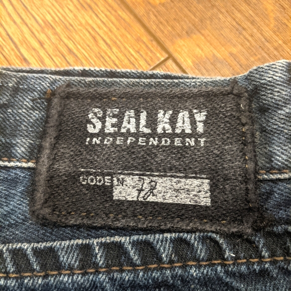 Seal Kay Vintage Y2K low rise skinny jeans, size 28 - Picture 3 of 8